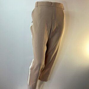 DEX CLOTHING Women's Side Stripe Sandstorm Pull On Capri Pant - Size 1X - NWT